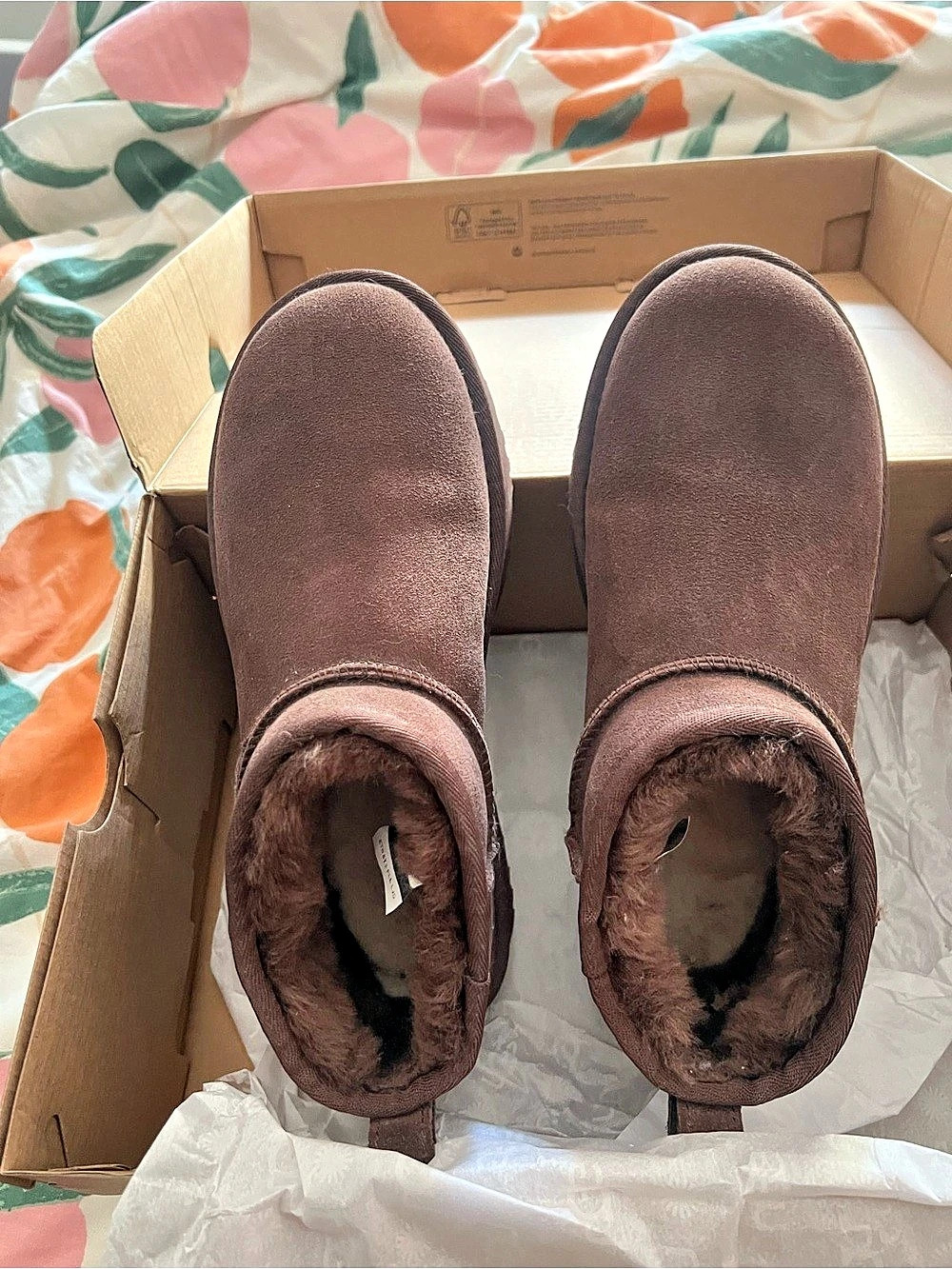 UGG Classic Ultra Mini Boot Mocha Brown US 7